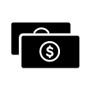 cash glyph Icon