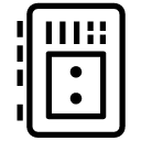 cassette recorder line Icon