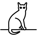cat line Icon