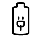 charge battery 4 line Icon