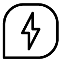 chat speed five line Icon