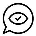 chat view sent line Icon