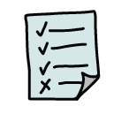 checklist Doodle Icons