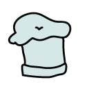 chefhat Doodle Icons