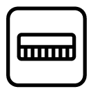 chip plug line Icon