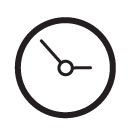 clock_1 line Icon