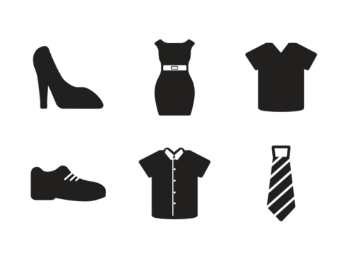 clothes-glyph-icons