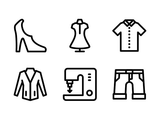 clothing-and-fashion-line-icons