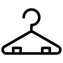 clothing hanger line Icon