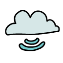 cloud transfer Doodle Icons