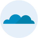 cloud_1 flat Icon