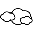 cloudy line Icon
