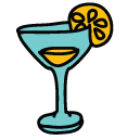 cocktail Doodle Icons