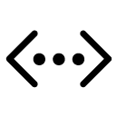 code glyph Icon