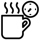 coffee time line Icon