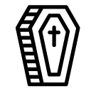 coffin line Icon