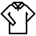 collar jumper line Icon