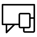 copy chat eight line Icon
