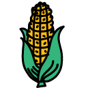 corn Doodle Icons