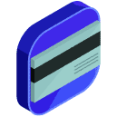 credit card Isometric Icon