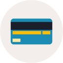 credit card flat Icon