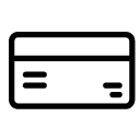 credit card line Icon