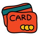 creditcard Doodle Icon