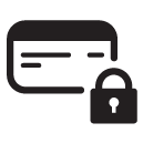 creditcard pincode glyph Icon