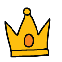 crown Doodle Icon