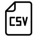 csv line Icon