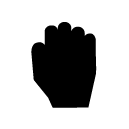 cursor holding glyph Icon
