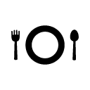 cutlery glyph Icon