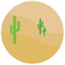desert flat Icon