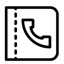 dial list line Icon