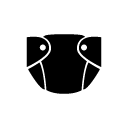 diaper glyph Icon