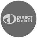 direct debit Flat Round Icon