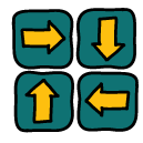 directions Doodle Icons