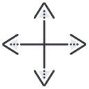 directions Filled Outline Icon