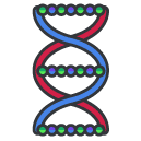 dna Filled Outline Icon
