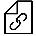 document attachment line Icon