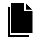 documents glyph Icon