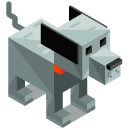 dog Isometric Icon