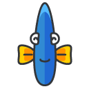 dory Filled Outline Icon
