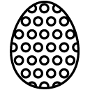 dots egg line Icon