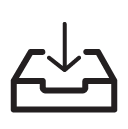 download paper tray line Icon