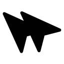 drag cursor glyph Icon