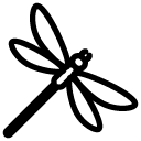 dragonfly line Icon