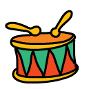 drum Doodle Icon