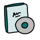 dvd Doodle Icon
