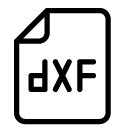 dxf file line Icon